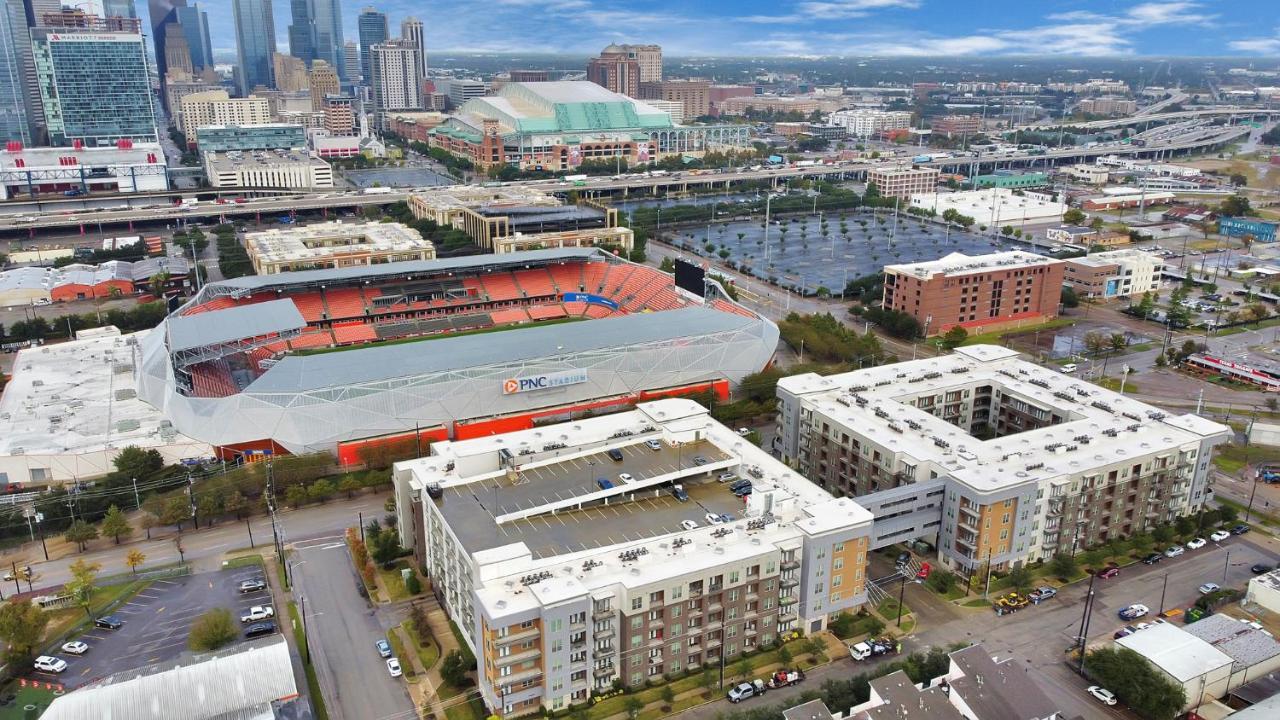 U1 Penthouse Downtown Houston Rental Car Available Apt 1Br 1Bth Gym Sleep Good ภายนอก รูปภาพ